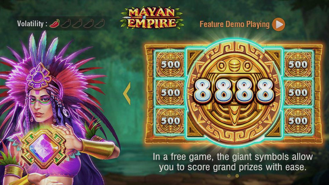 Mayan Empire · Giao diện ứng dụng C168